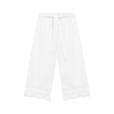 Укороченные брюки из хлопка Ermanno Scervino