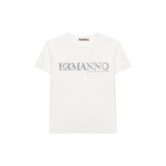 Хлопковая футболка Ermanno Scervino