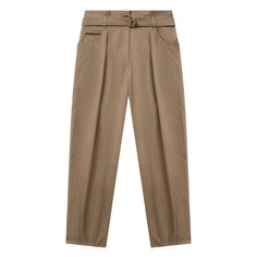 Хлопковые брюки Brunello Cucinelli