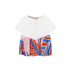 Хлопковая футболка Emilio Pucci