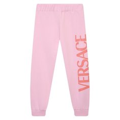 Хлопковые джоггеры Versace