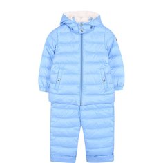 Пуховый комплект из куртки и комбинезона Moncler Enfant