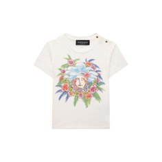 Хлопковая футболка Versace