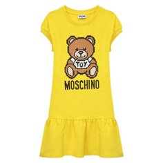 Хлопковое платье Moschino