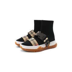 Текстильные кроссовки Burberry