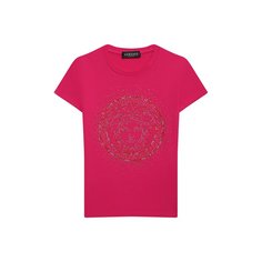Хлопковая футболка Versace