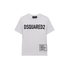 Хлопковая футболка Dsquared2