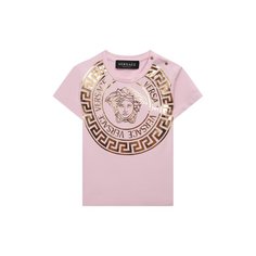 Хлопковая футболка Versace