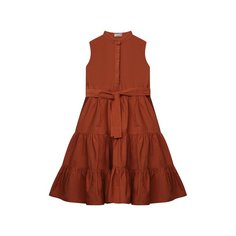 Хлопковое платье Brunello Cucinelli