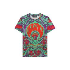 Хлопковая футболка Versace