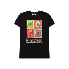 Хлопковая футболка Moschino