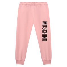 Хлопковые джоггеры Moschino