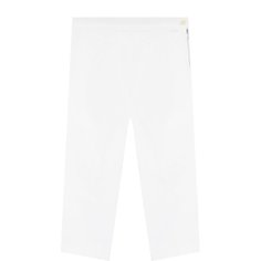 Хлопковые брюки прямого кроя Il Gufo