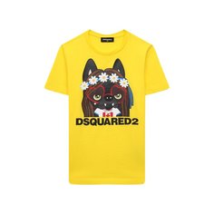 Футболки Dsquared2 Хлопковая футболка Dsquared2