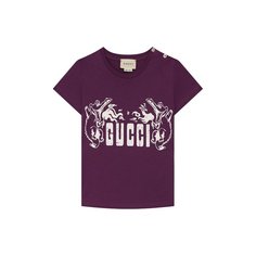 Хлопковая футболка Gucci