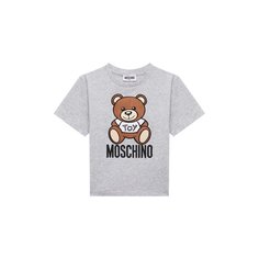 Хлопковая футболка Moschino