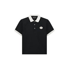 Хлопковое поло Emporio Armani