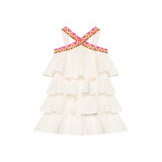 Хлопковое платье Stella Jean Kids