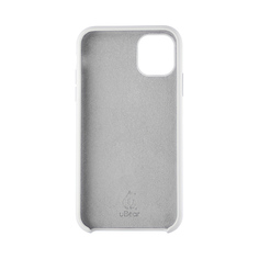 Чехол-накладка uBear Touch Case для iPhone 11, силикон, белый