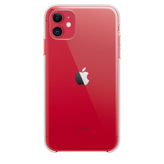 Чехол-накладка Apple Clear Case для iPhone 11, силикон, прозрачный
