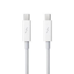 Кабель Apple Thunderbolt / Thunderbolt, 2м, белый