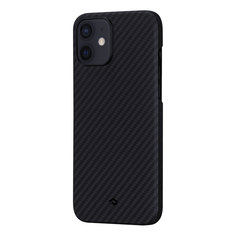 Чехол-накладка Pitaka MagCase для iPhone 12 Pro, арамид (кевлар), черный/серый