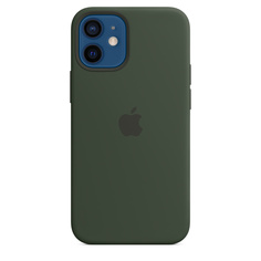 Чехол-накладка Apple MagSafe для iPhone 12 mini, силикон, кипрский зеленый