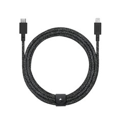 Кабель Native Union Belt Cable USB-C / Lightning, 3м, черный