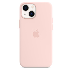 Чехол-накладка Apple MagSafe для iPhone 13 mini, силикон, розовый мел