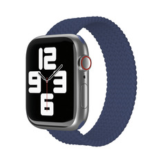 Ремешок VLP для Apple Watch 45mm, Нейлон, темно-синий