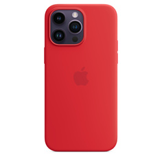 Чехол-накладка Apple MagSafe для iPhone 14 Pro Max, силикон, (PRODUCT)RED