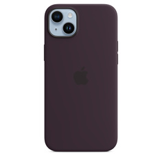 Чехол-накладка Apple MagSafe для iPhone 14 Plus, силикон, баклажановый