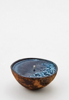 Свеча ароматическая Diego Ferru «Мед и Сантал с Солью», в кокосе, 200 мл