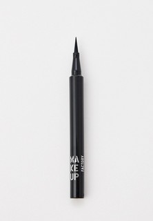 Подводка для глаз Make Up Factory Жидкая Full Precision Liquid Liner №01, черный, 1 мл