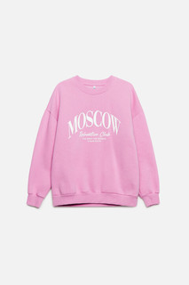 Свитшот хлопковый с принтом-надписью Befree