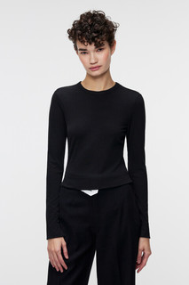 Лонгслив облегающий с разрезами на рукавах Befree