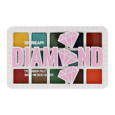 Палетка теней для век ISCREAM DIAMOND fiesta тон 01-15