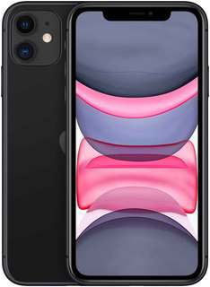 Смартфон Apple A2221 iPhone 11 128Gb черный (MHDH3PM/A)