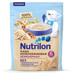 Каша безмолочная Nutrilon мультизлаковая 180 г, с 6 месяцев
