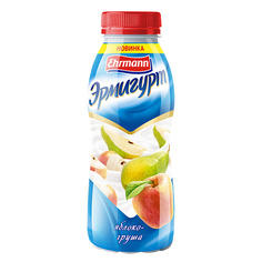 Напиток йогуртный Ehrmann Эрмигурт Яблоко-груша 1,2% 290 г