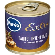 Паштет Perva Extra с говяжьей печенью 250 г Курганский МК