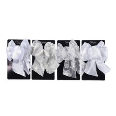 Бант декоративный Kaemingk 442470 11х15 см в ассортименте