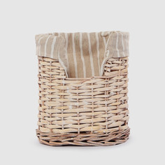 Хлебница-корзинка East willow 18х11х19 текстильная багет
