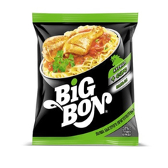 Лапша быстрого приготовления Big Bon Курица с соусом сальса, 75 г