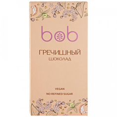 Шоколад белый bob на кешью с гречишным чаем, 50 г