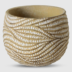 Кашпо Edelman garden hendrick д13.5см 11см кремовое