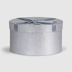 Коробка картонная Ad trend 22х12 см серебро