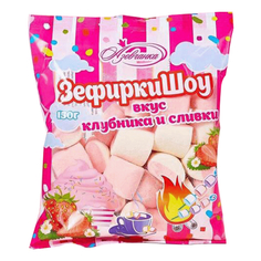 Зефирки Азовчанка шоу со вкусом клубники, 150 г