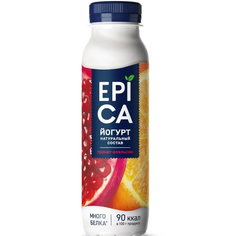Йогурт питьевой Epica Гранат-Апельсин 2,5% 260 г