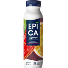 Йогурт питьевой Epica Клубника-Маракуйя 2,5% 260 г